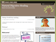 Tablet Screenshot of naturaldigestivehealing.com
